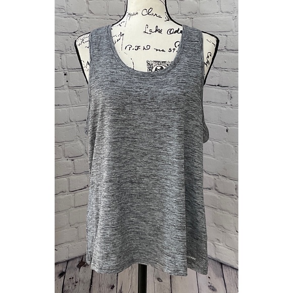 Jockey Women’s Gray Heathered Performance Tank Top ( Size XL) - Picture 1 of 8
